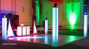 audio and lighting production for corprate parties, bat/bar mitzvahs, birthday parties and weddings