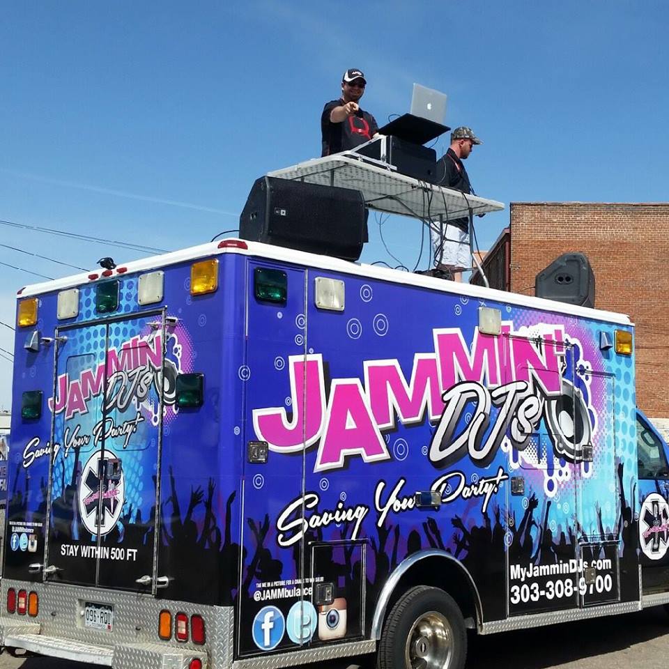 Ready to rock jammbulance.