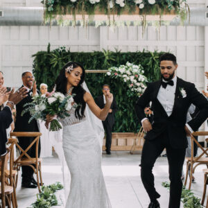 Beautiful wedding in the Atlanta metro area with DJ service provided by JAMMIN' DJs