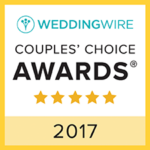 Weddingwire couples' choice accolades 2017.