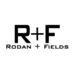 R & F Rodan & Fields logo photo booth rental Georgia.
